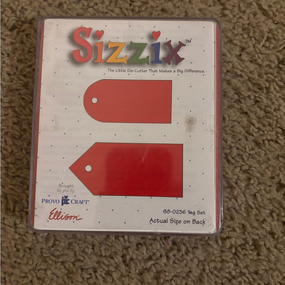Sizzix Tag Die-Cutter Set